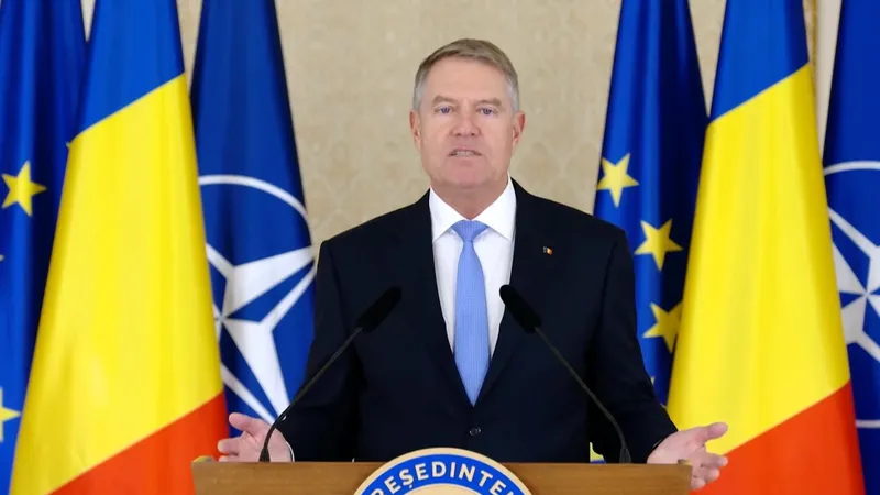 Mesajul președintelui Iohannis de Anul Nou