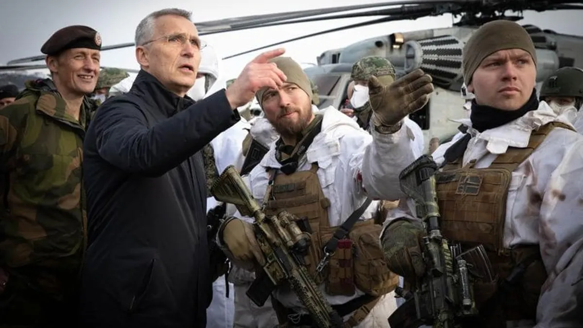 Mai multe arme pentru Ucraina (sursa: Facebook/JensStoltemberg)