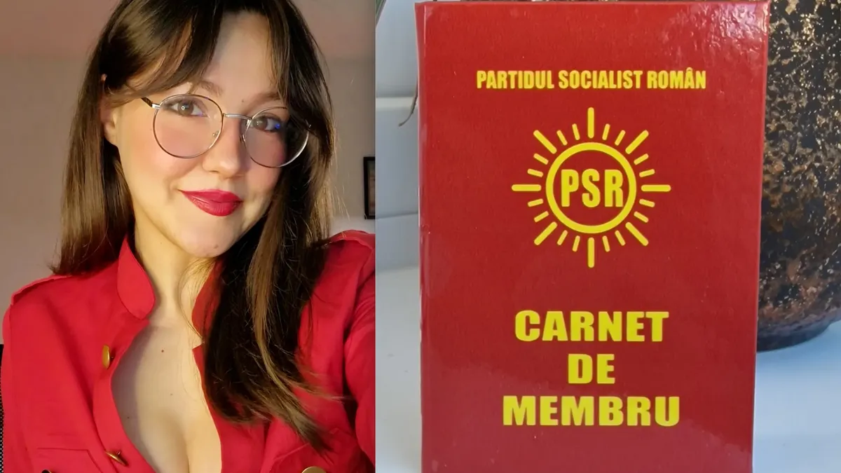 Fiica Elenei Lasconi s-a înscris în Partidul Socialist Român, care se declară continuatorul PCR. Oana Lasconi se consideră bolșevică (sursa: Instagram/Oana Lasconi)
