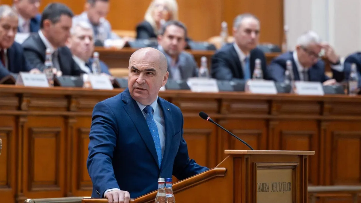 Guvernul aprobă pachetul pentru relansare economică (sursa: Facebook/Ilie Bolojan)