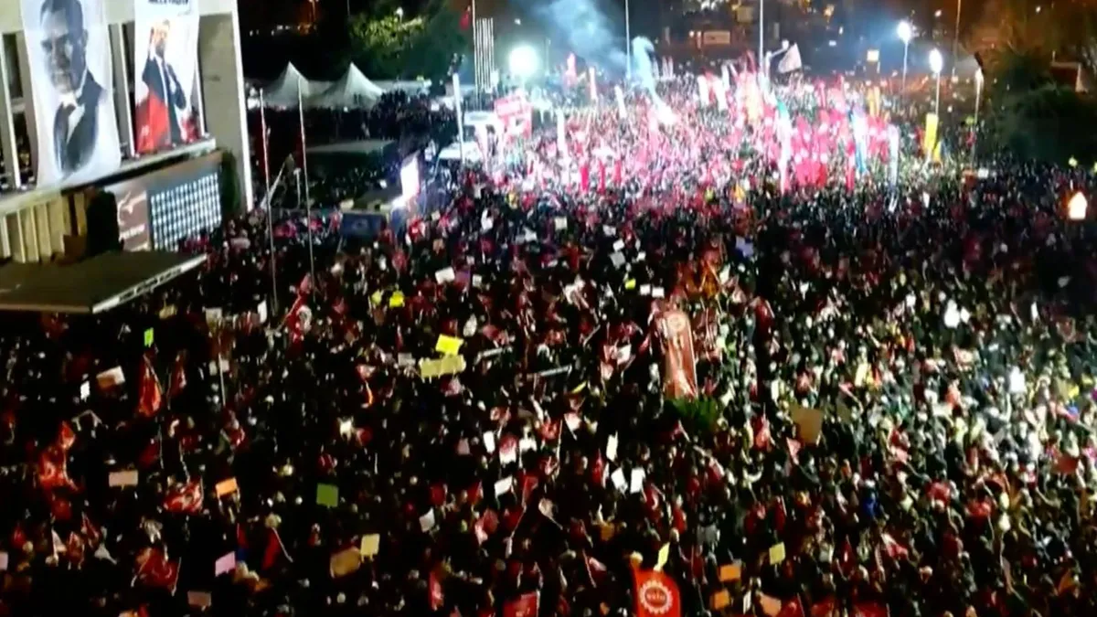 Arestarea primarului Istanbulului stârnește proteste masive (sursa: X/Ekrem İmamoğlu)