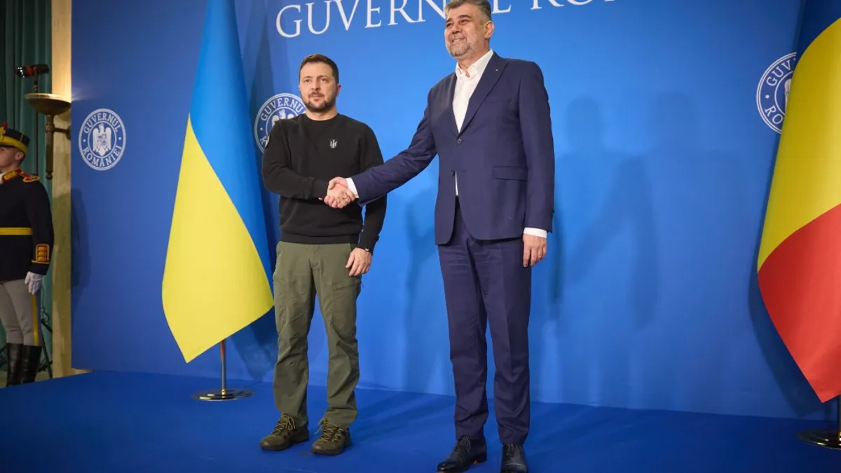 Guvernul n-a plătit contribuția la fondul UE pentru Ucraina Foto: President of Ukraine Official Website
