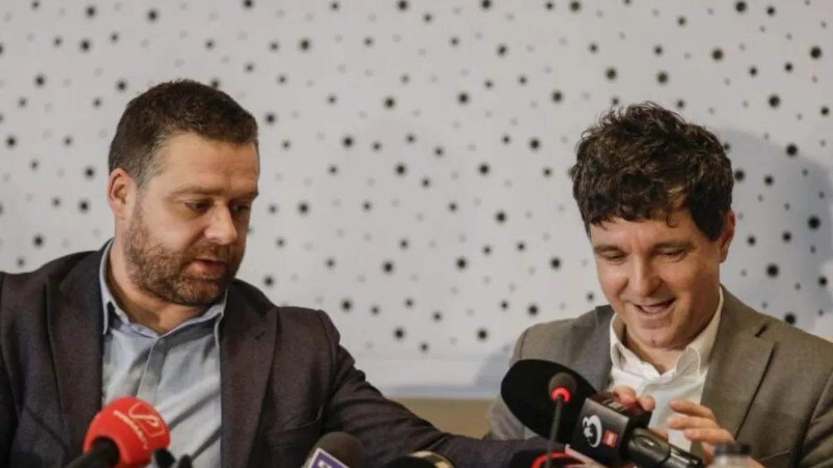 Nicușor Dan și Ciucu, politicienii în care bucureștenii au cea mai mare încredere  Foto: Inquam/Octav Ganea