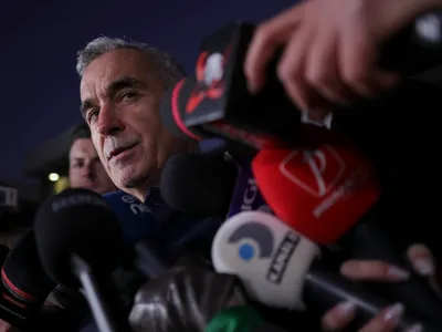 Călin Georgescu apără pensiile speciale Foto: Inquam/Octav Ganea