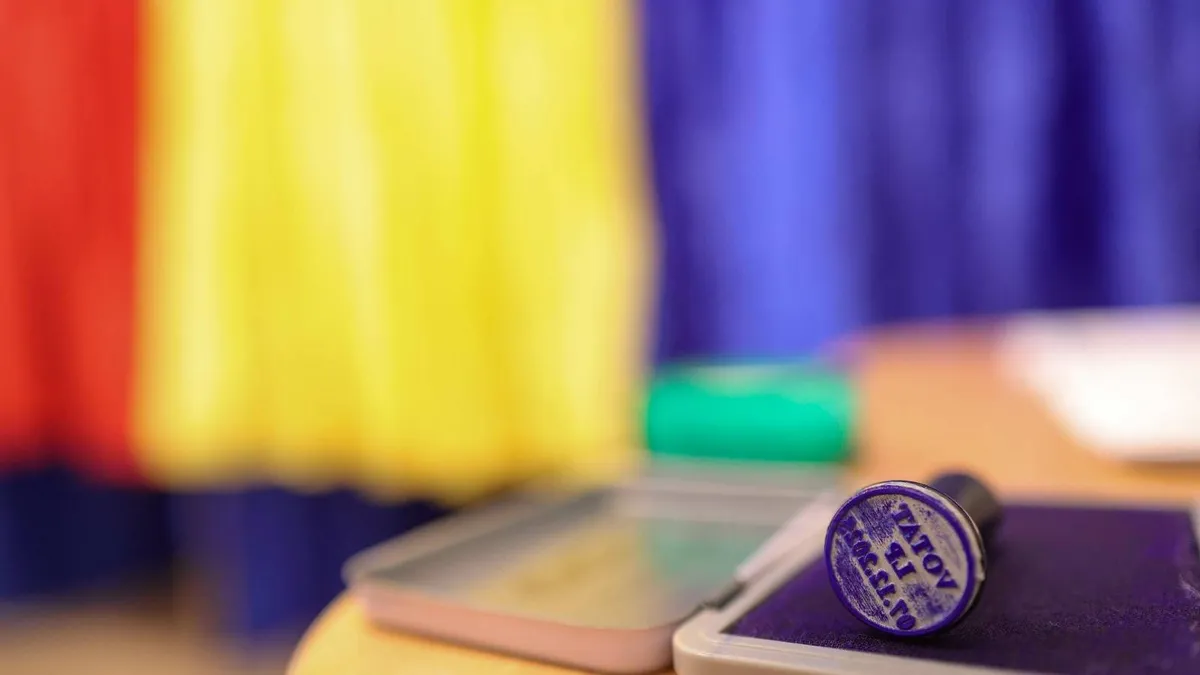 Prezență scăzută la vot în București (sursa: Inquam Photos/Octav Ganea)