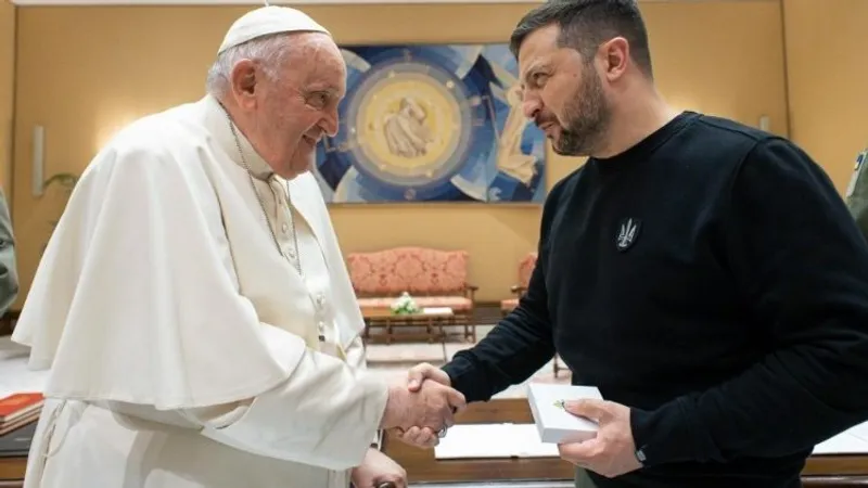 Papa Francisc condamnă decizia lui Zelenski (sursa: vaticannews.va)