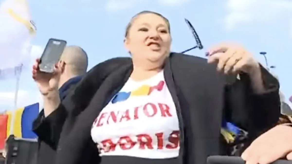 Șoșoacă, în pragul falimentului personal Foto: Captură video