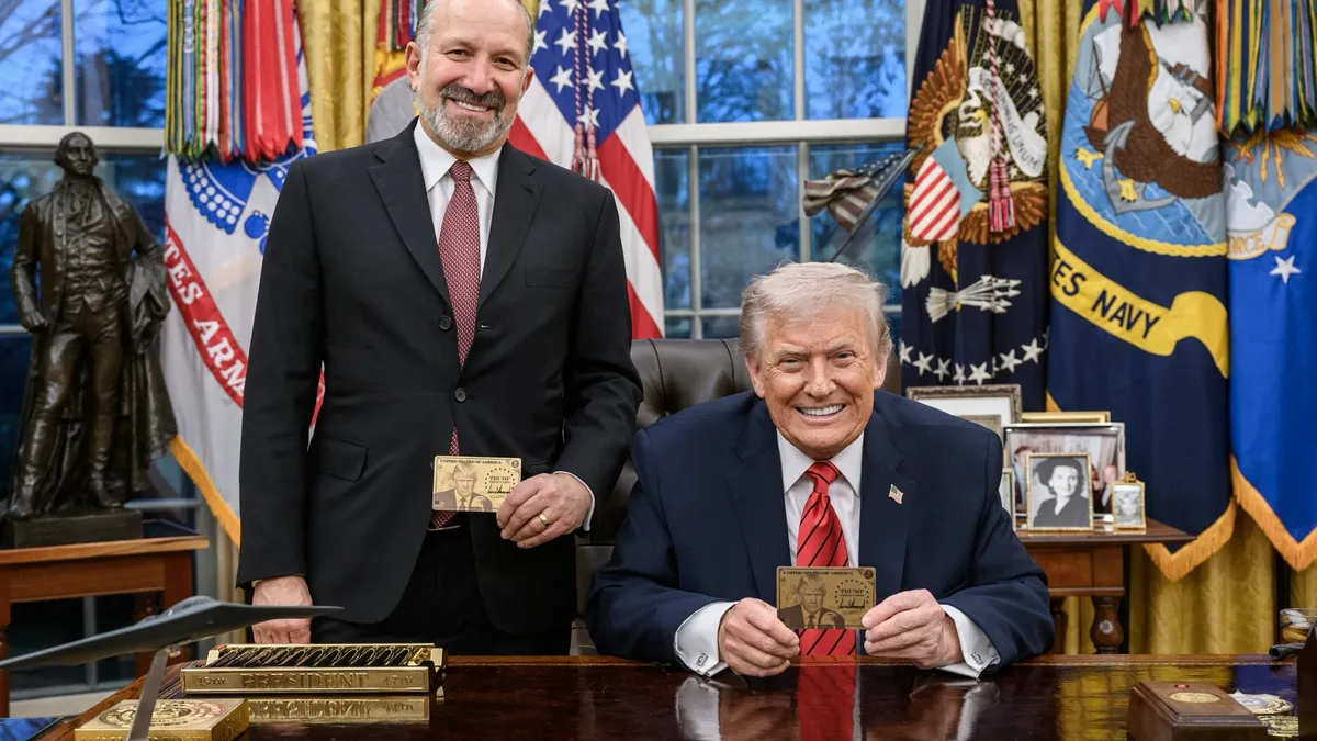 Secretarul american al comerțului, Howard Lutnick, huiduit în timpul unui dineu privat la Davos Foto: X/Twitter Howard Lutnick