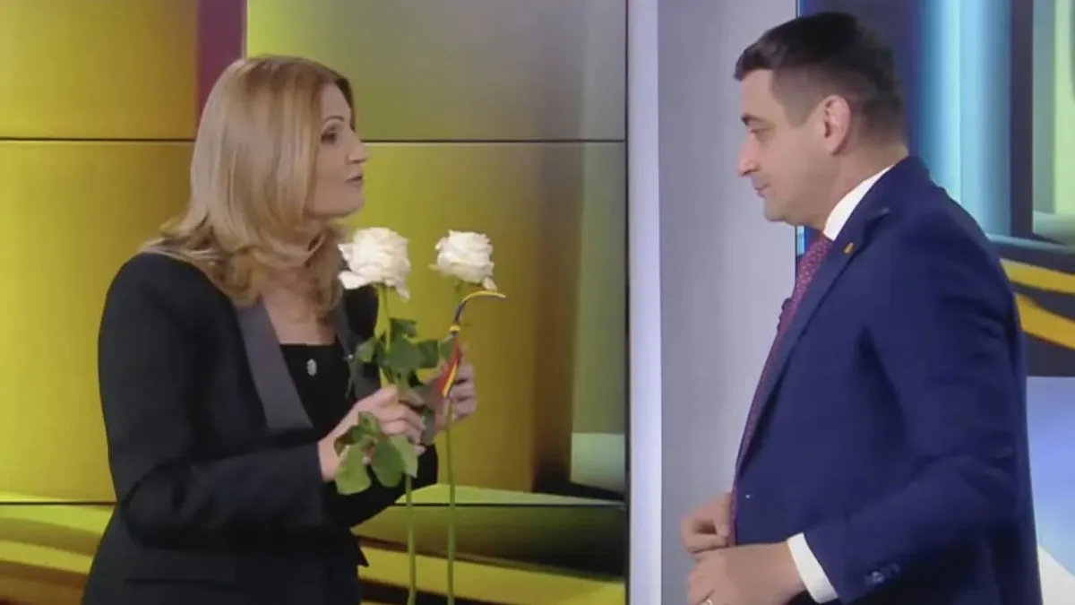 George Simion, semne că nu o vrea pe Anca Alexandrescu Foto:  captură video