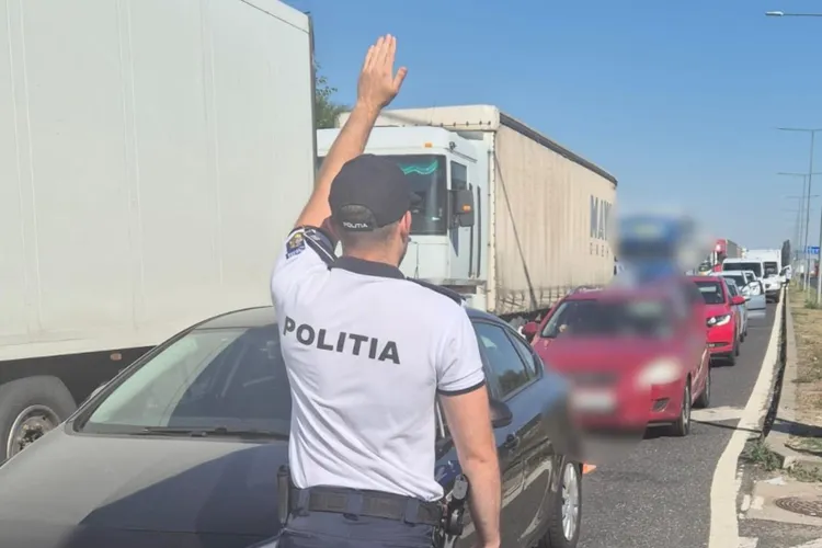 Proces verbal greșit, sancțiune rutieră anulată (sursa: Facebook/Poliția Română)