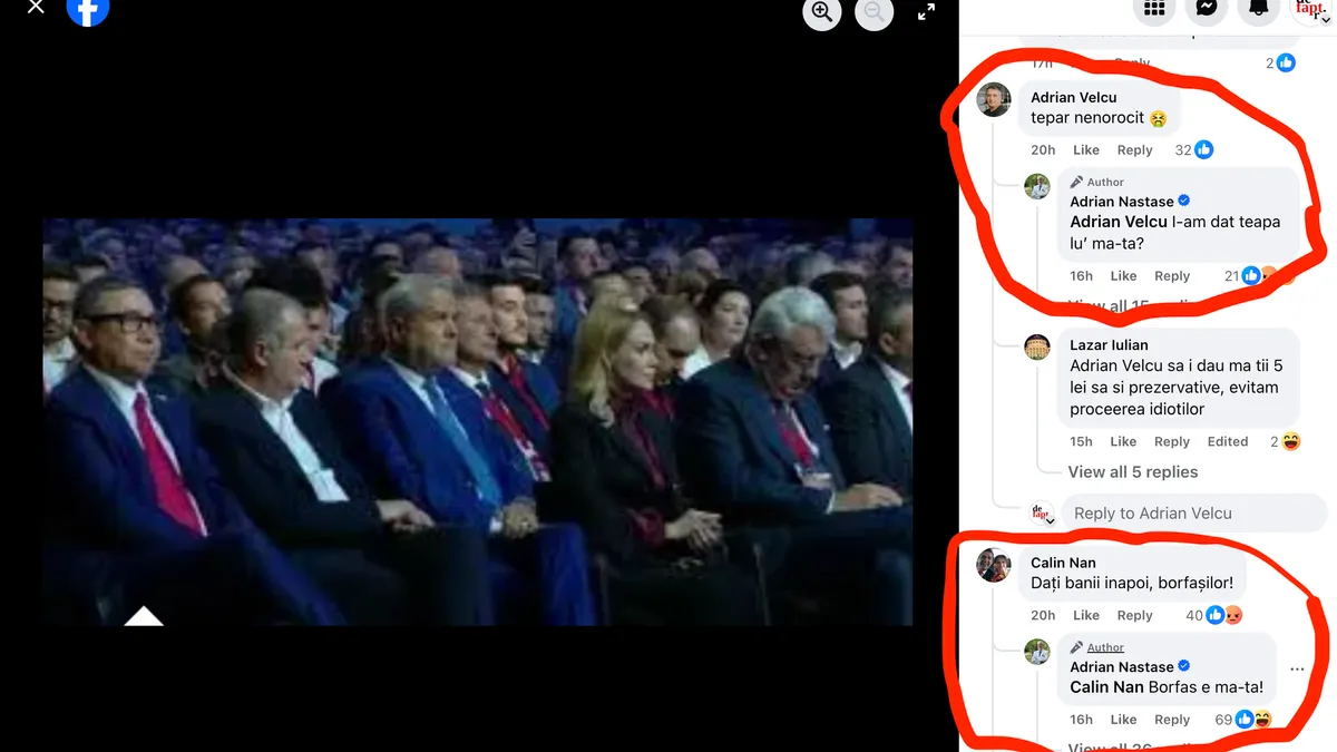 Postarea lui Adrian Năstase