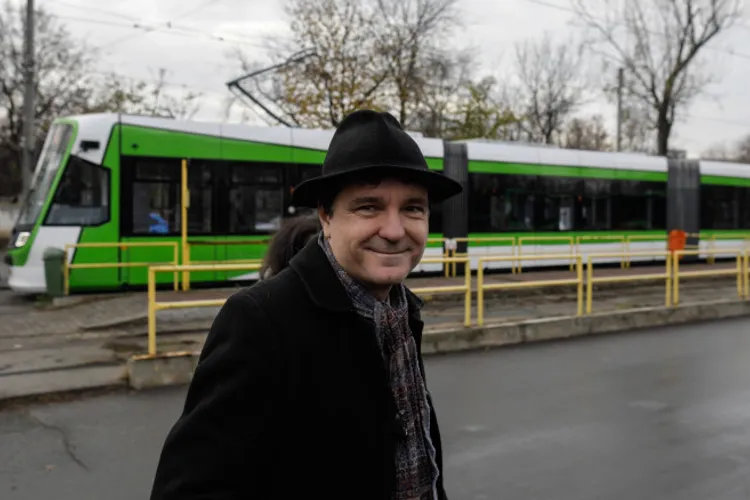 Nicușor Dan, pariu pe transportul în comun Foto: Inquam/Octav Ganea