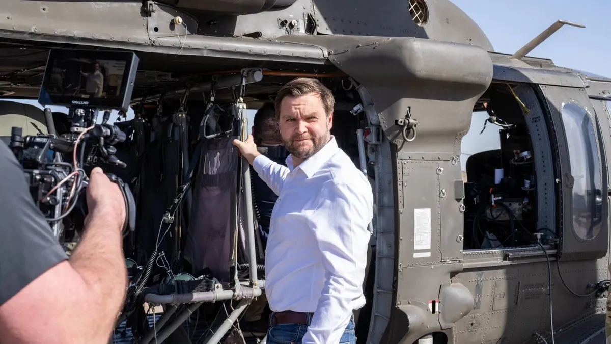 SUA amenință cu retragerea din negocieri (sursa: Facebook/Vice President JD Vance)