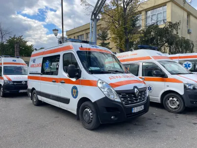 Ambulanțele SAJ Iași, degradare accelerată (sursa: ziaruldeiasi.ro)