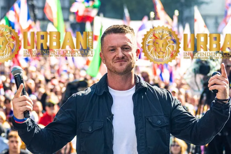 Tommy Robinson, reținut pe aeroportul Heathrow (sursa: X/Tommy Robinson)