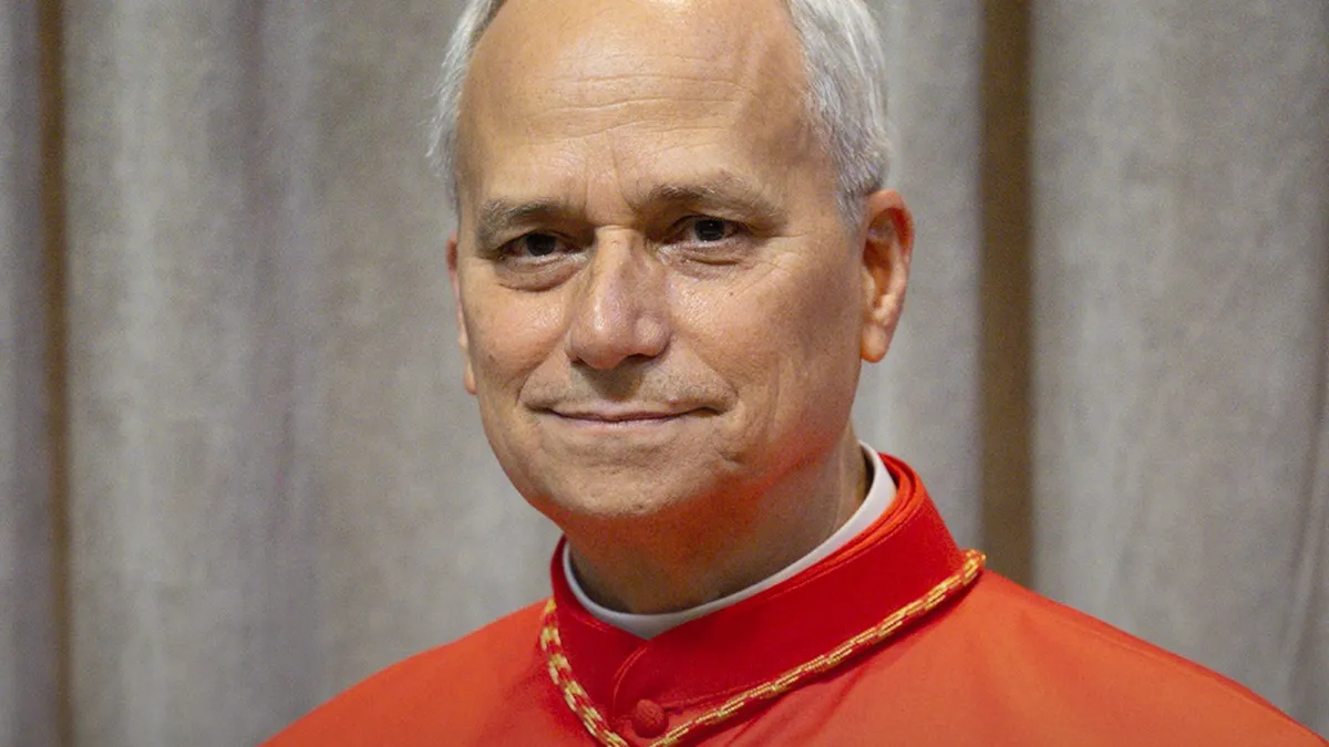 Noul Papă, cardinalul american Robert Prevost (sursa: Facebook/Vatican News)