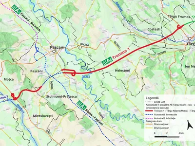 Zeci de politicieni, juriști și afaceriști, despăgubiți pentru Autostrada A8 (sursa: Facebook/CNIR)