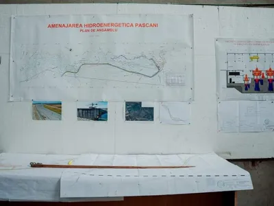 Hidrocentrala Pașcani, proiect început în 1985 (sursa: Facebook/Sebastian Burduja)