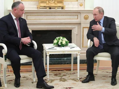 Dodon condamnă războiul pornit de Rusia Foto: Kremlin.ru