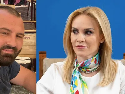 Arestatul Godei, angajat șofer de Firea (sursa: Facebook/Godei Ștefan Cristian, Gabriela Firea)