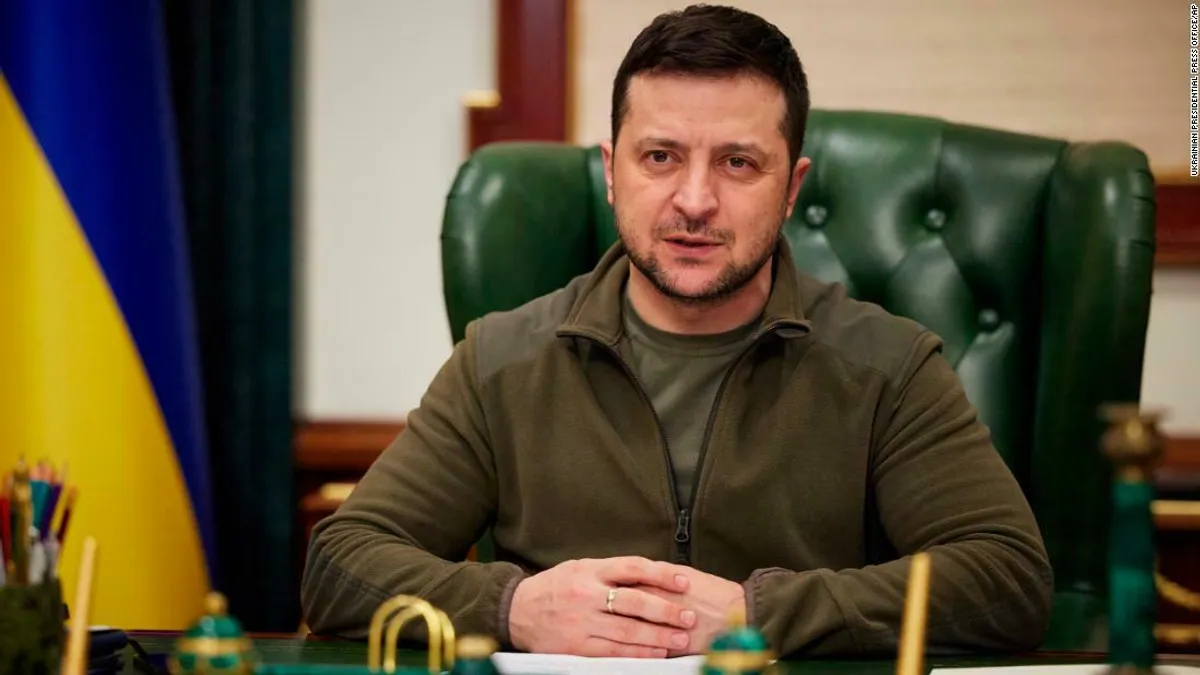 Zelenski va susține un discurs în Parlamentul României (sursa: cnn.com)