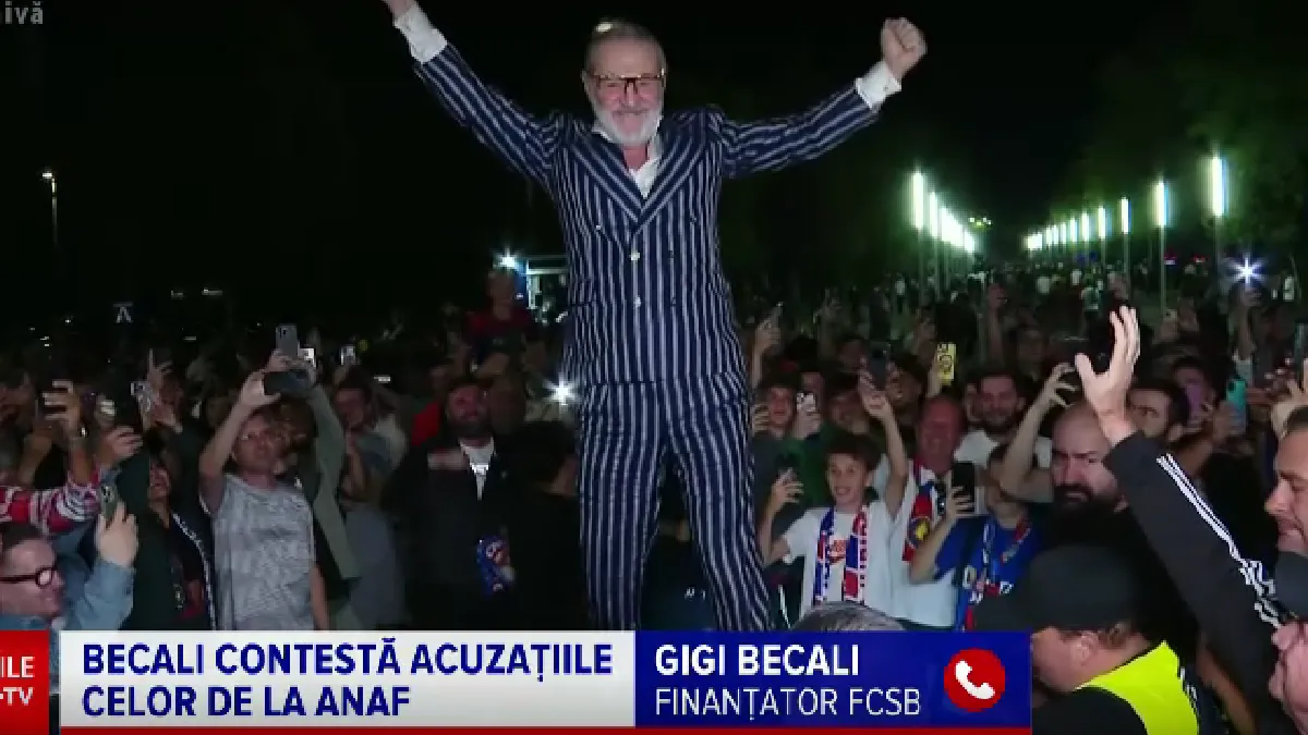 Pe Becali l-a prins Fiscul cu cheltuieli nejustificate uriașe Foto: captură video