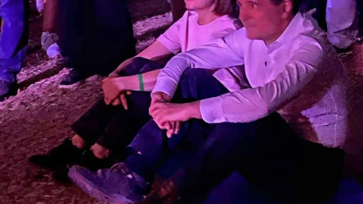 Nicușor Dan, alături de Maia Sandu, la „Festivalul Lupilor”, de la Orhei Foto: Pro TV Moldova