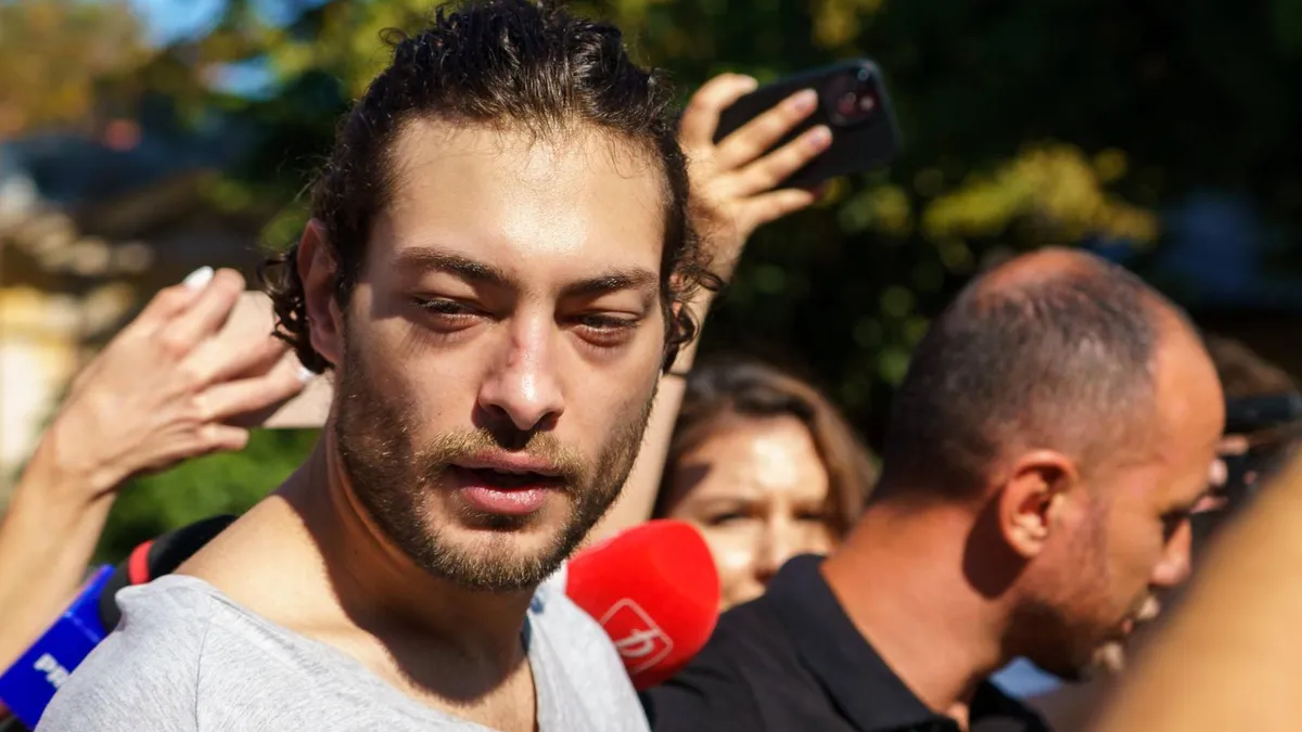 Fiul lui Ilie Dumitrescu, arestat preventiv (sursa: Inquam Photos/Tudor Pană)
