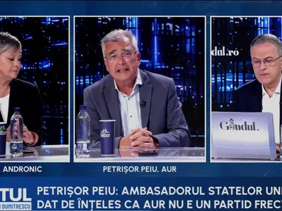Ambasadele Franței și Germaniei nu au invitat niciodată vreun lider AUR, se plânge Petrișor Peiu