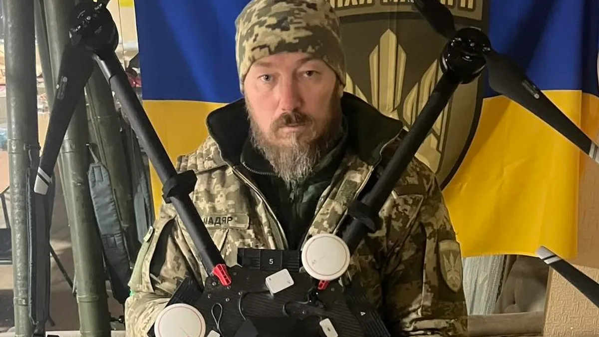 Robert Brovdi, militarul ucrainean care irită Budapesta (sursa: Facebook/Роберт Бровді)