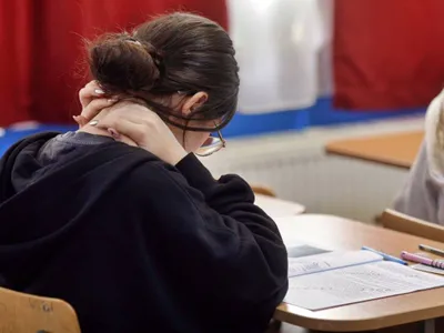 Simulare BAC română, subiecte accesibile (sursa: Inquam Photos/George Călin)