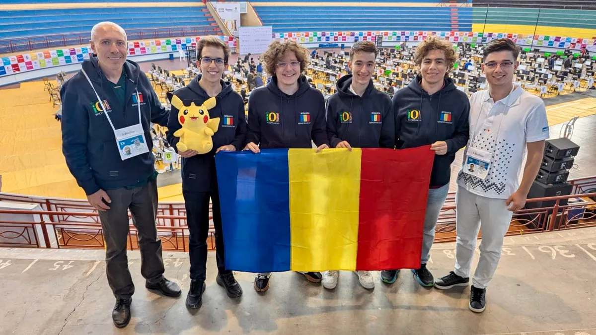România, aur la Olimpiada de Informatică (sursa: Facebook/Ministerul Educației - România)