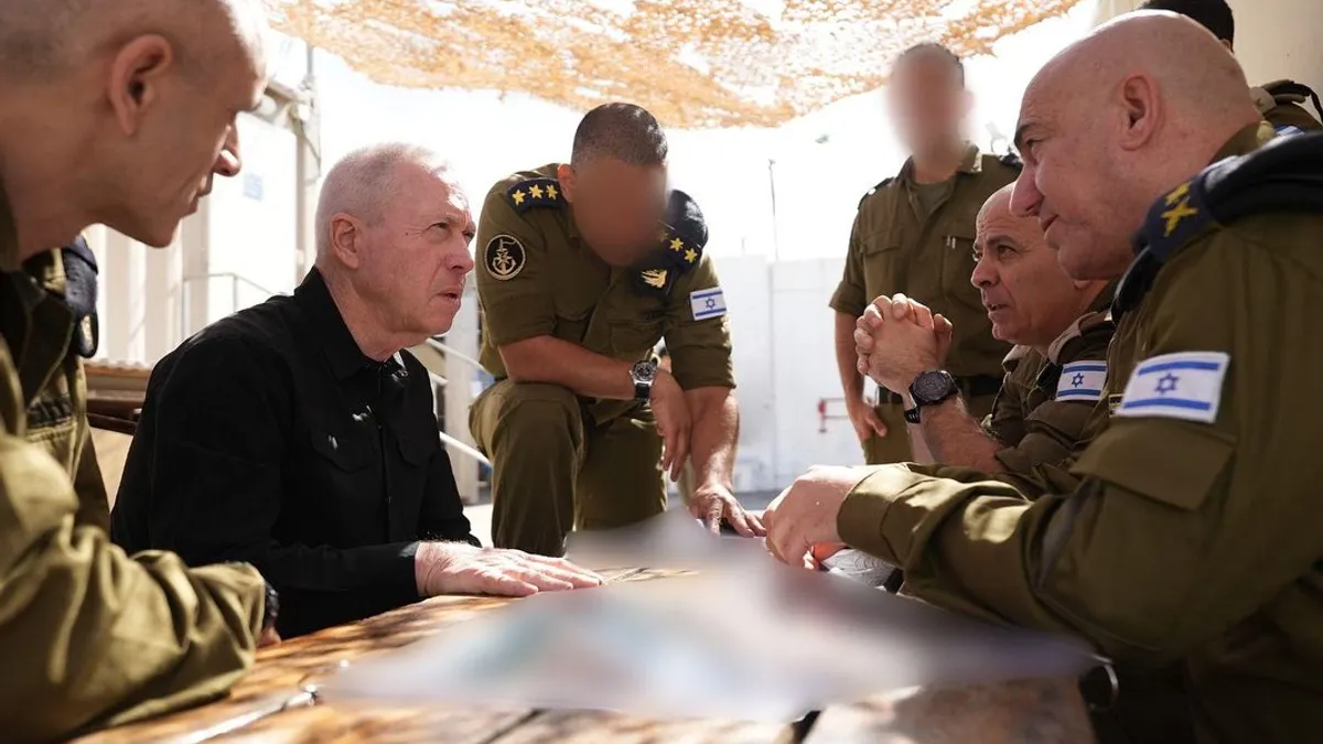 Confruntare militară Iran - Israel, foarte probabilă (sursa: Facebook/Yoav Gallant)