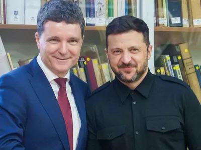 Zelenski, vizită oficială în România (sursa: Facebook/Nicușor Dan)