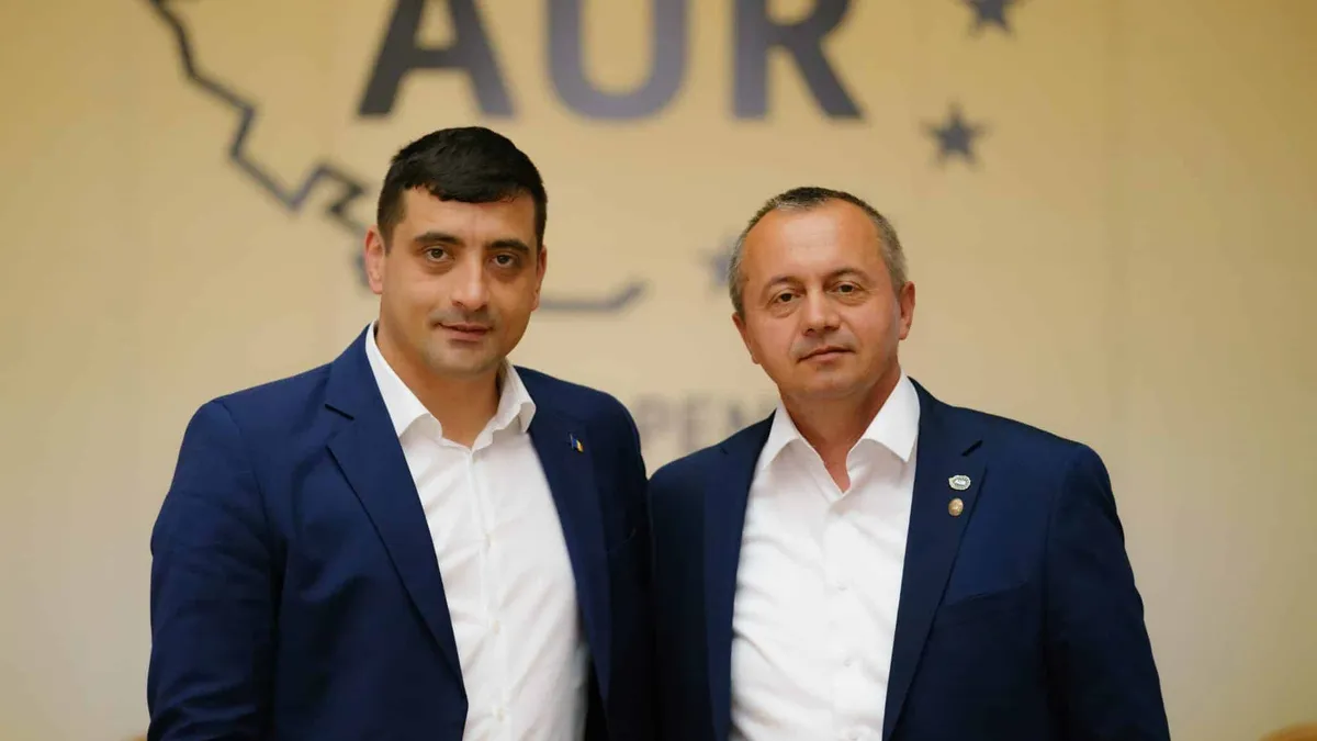 George Simion și-a făcut unchiul, fost polițist, acum pensionar special, deputat Foto: AUR