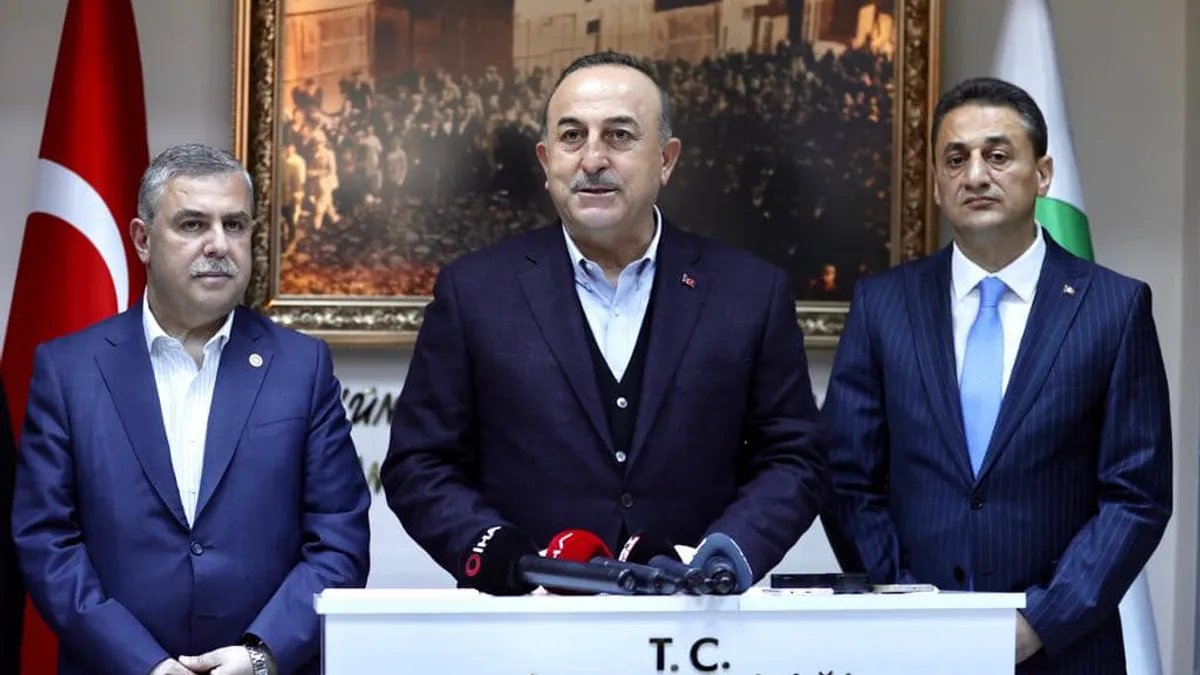 Turcia acuză NATO (sursa: Facebook/Mevlüt Çavuşoğlu)