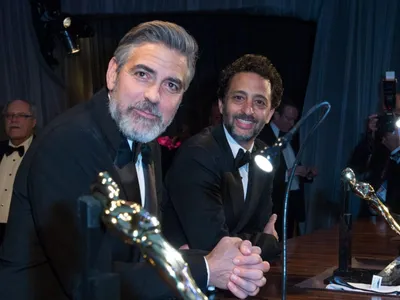 George Clooney și familia, cetățenie franceză (sursa: Facebook/The Academy)