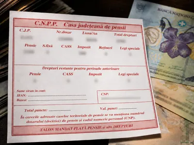 Talonul de pensie în 2026, explicat rând cu rând: ce reprezintă fiecare sumă și reținere