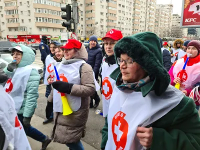 După greva din Educație, urmează cea din Sănătate Foto: Facebook Sanitas