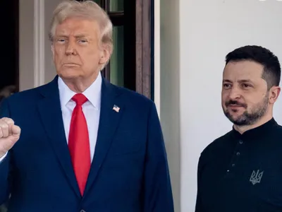 Trump, întâlnire cu Zelenski la Washington (sursa: Facebook/The White House)