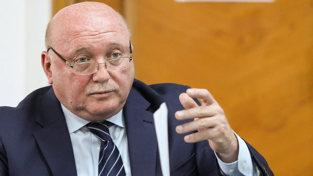 Cristian Deliorga este audiat in cadrul comisiei juridice la Senat pentru functia de judecator al Curtii Constitutionale a Romaniei, in Bucuresti, marti, 7 mai 2019