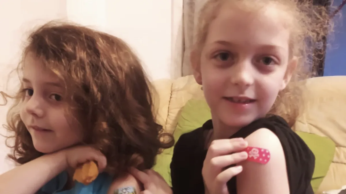 Începe vaccinarea anti-COVID a copiilor (sursa: Facebook/RO Vaccinare)