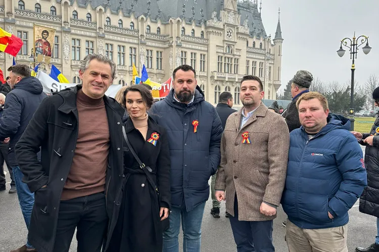 O polițistă de frontieră, cu BMW și vilă de peste 500 mp, face campanie pentru George Simion Foto: Bihoreanul