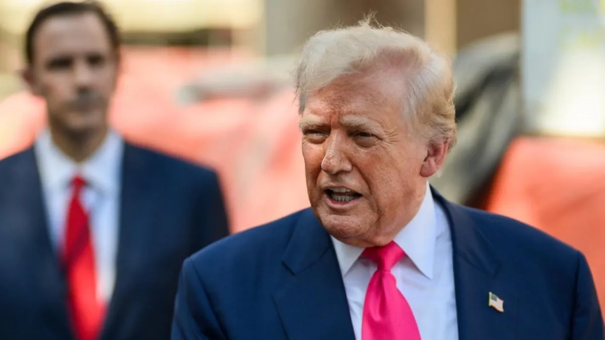 Trump promite evacuarea persoanelor fără adăpost (sursa: Facebook/The White House)