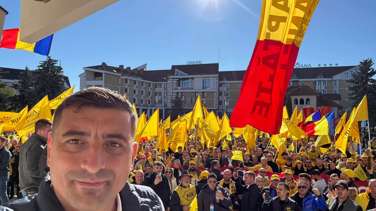 Plângere la DNA împotriva liderului AUR (sursa: Facebook/George Simion)