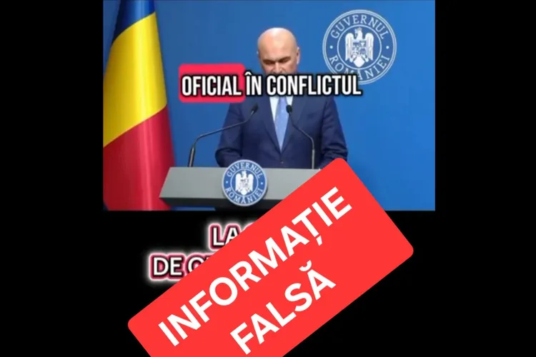 Intrarea României în război, știre falsă (sursa: Facebook/Ministerul Afacerilor Interne, Romania)