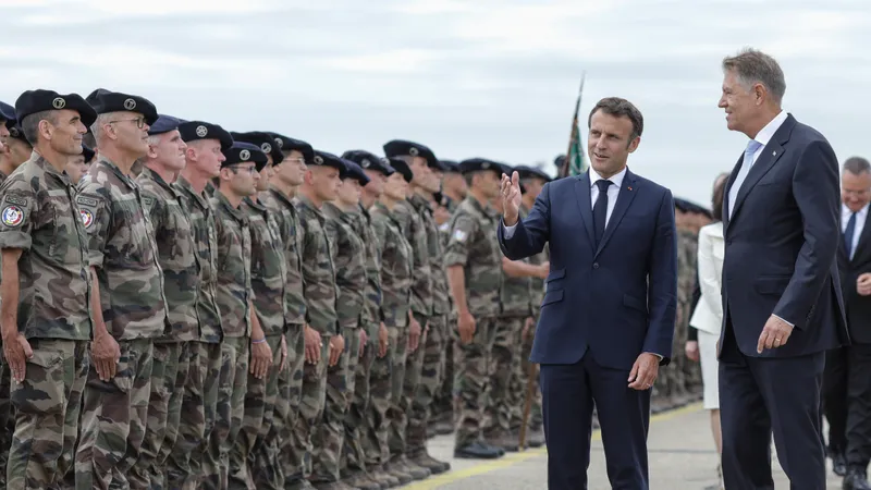 Trupe europene în Ucraina, cere Macron (sursa: Inquam Photos/Octav Ganea)