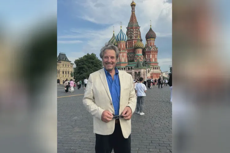 Errol Musk, în vizită în Rusia (sursa: pressa24.ru)