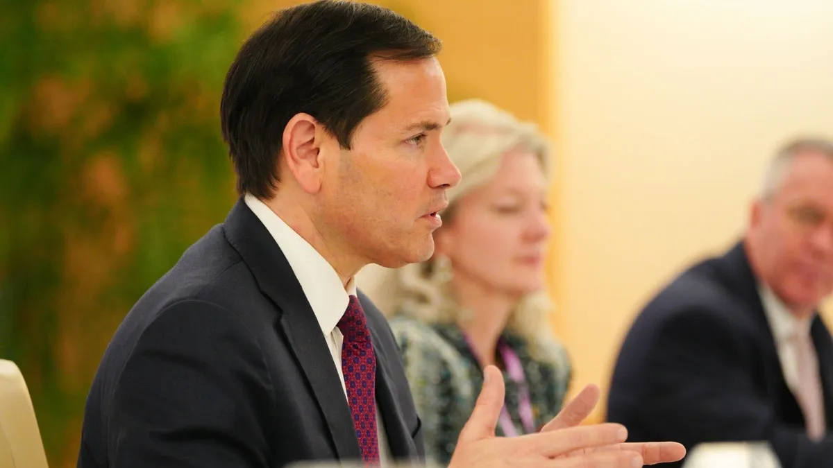 Marco Rubio ar putea veni la summit-ul B9 de la București Foto: Facebook Departamentul de Stat al SUA