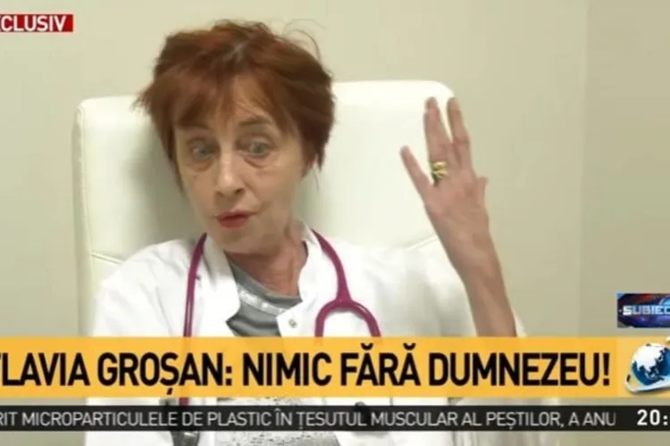Flavia Groșan se predă și șterge postarea despre efectele sexului între vaccinați și nevaccinați Foto: captură video